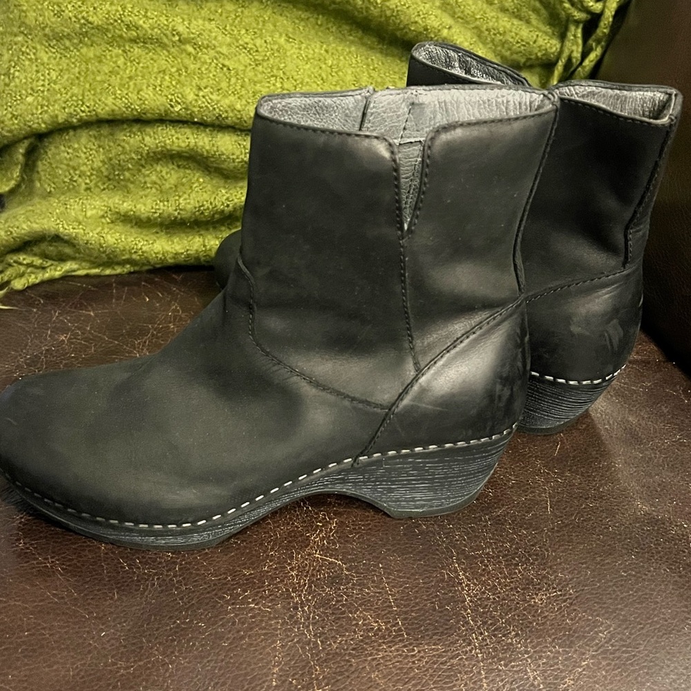 Dansko Black Women's Ankle Boots
